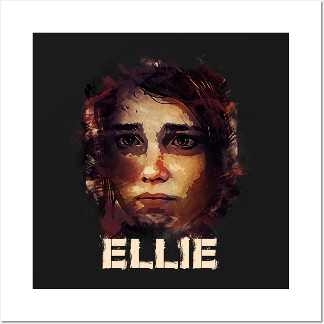 ELLIE - The Last Of Us Wall Art by Naumovski